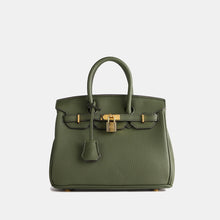 Load image into Gallery viewer, London 35 Large Size Birkin Style Top Handle Bag - Vegan Leather Version