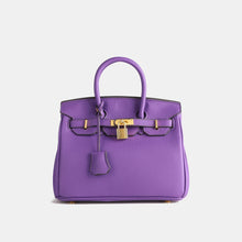 Load image into Gallery viewer, London 35 Large Size Birkin Style Top Handle Bag - Vegan Leather Version