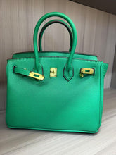 Load image into Gallery viewer, London 35 Large Size Birkin Style Top Handle Bag - Vegan Leather Version