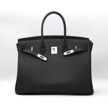 Load image into Gallery viewer, London 35 Large Size Birkin Style Top Handle Bag - Real Leather Version