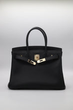 Load image into Gallery viewer, London 35 Large Size Birkin Style Top Handle Bag - Real Leather Version