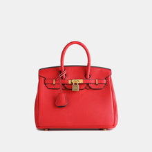 Load image into Gallery viewer, London 35 Large Size Birkin Style Top Handle Bag - Vegan Leather Version
