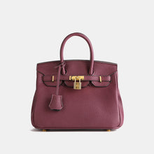 Load image into Gallery viewer, London 35 Large Size Birkin Style Top Handle Bag - Vegan Leather Version
