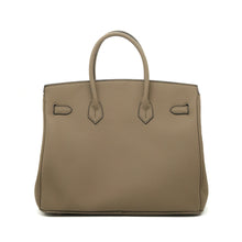 Load image into Gallery viewer, London 35 Large Size Birkin Style Top Handle Bag - Vegan Leather Version
