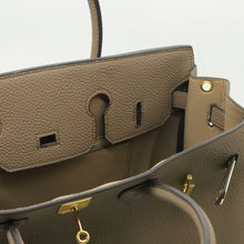 Load image into Gallery viewer, London 35 Large Size Birkin Style Top Handle Bag - Vegan Leather Version
