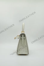 Load image into Gallery viewer, Verona 22 Kelly Style Ostrich Leather Cream Color Gold Hardware
